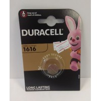 Батарейка Duracell 1616 (DL1616/CR1616 ) литиевая, элемент питания 3V 