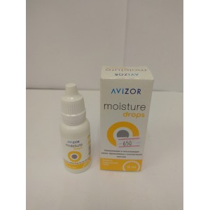 Капли увлажняющие и смазывающие, применяемые с контактными линзами, Avizor moisture, 15ml, Испания