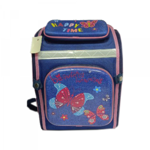 Детский рюкзак, синий, с рисунком