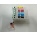 ПЗК для МФУ Epson Stylus Photo RX700 (T5591, T5592, T5593, T5594, T5595, T5596), 6 шт, с чипами