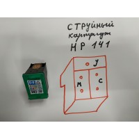 Заправка струйного картриджа HP 140 / HP141