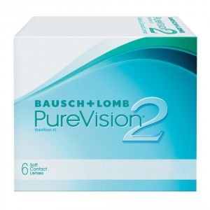 Контактные линзы PureVision 2, Bausch & Lomb 6pk