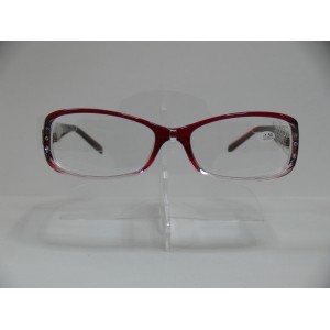 Очки B014 женские, красные, широкие, готовые очки, очки с диоптриями