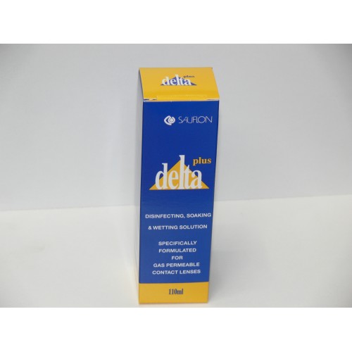 Раствор для линз Delta Plus, 110 ml, Sauflon