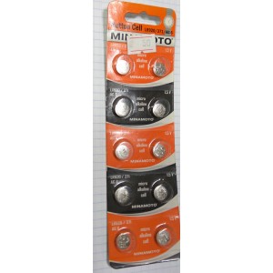 Батарейка MINAMOTO AG6, LR921, 370, LR69, МЦ-921