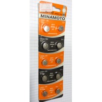 Батарейка MINAMOTO AG9, LR45, LR936, 394, LR45