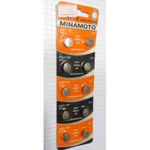 Батарейка MINAMOTO AG9, LR45, LR936, 394, LR45