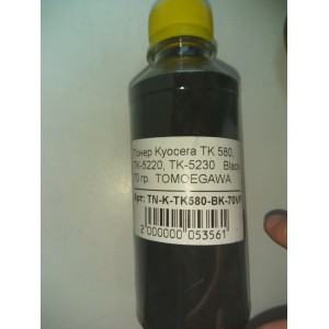 Тонер Kyocera для картриджей TK 580, TK-5220, TK-5230 (черный, 70 гр.)