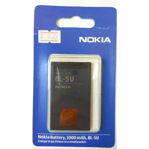 Аккумулятор Nokia BL-5U емкость 1000 mA