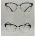 Очки женские F6001 с диоптрией, прозрачные, коррегирующие от +4,00 до -6,00 р/ц 62-64