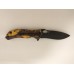 Стильный нож полуавтомат с клипсой Gerber, огниво встроенное