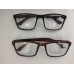 Очки Family F0610 чёрная/ коричневая роговая оправа, готовые очки с диоптриями, р/ц62-64 прозрачные линзы