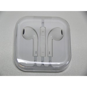 Оригинальные наушники Apple EarPods с пультом и микрофоном (разъем 3.5 мм)