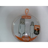 Кабель micro USB 1000mm (Moxom) Fast Charging для Nokia, Samsung, HTC и т.д.