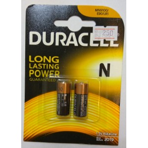 Батарейки Duracell N , Типоформат: N / LR1 / E90 / MN9100 , вольт 1.5