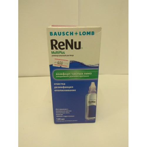 Раствор ReNu MultiPlus bausch&lomb, 60ml, Италия