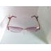Очки с диоптриями, женские, F9025, готовые очки, золотисто-красные, металлические, ободковые, дымка градиент