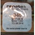 Батарейка для часов renata SR712SW / 346