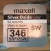 Батарейка для часов Maxell SR712SW / 346