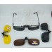 Водительские очки (Клипоны) на прищепке к очкам корригирующим