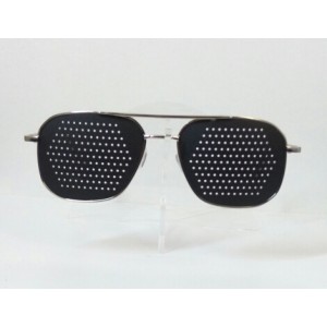 Перфорационные очки-тренажёры зрения, метал, две планки