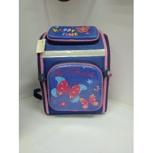 Детский рюкзак, синий, с рисунком