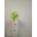 Вентилятор напольный, маленький, зеленый 