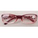 Очки 9901 женские, красные, широкие, готовые очки, очки с диоптриями, Boshi