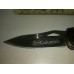 Нож складной, черепа на рукоятке, туристический Columbia 18 см Black C3991