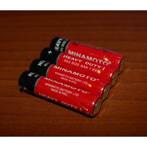 Батарейки  мизинчиковые Minamoto R03 AAA